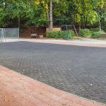 Aussengelände Förderschule Schule Tegelweg