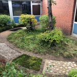 Aussengelände Förderschule Schule Tegelweg