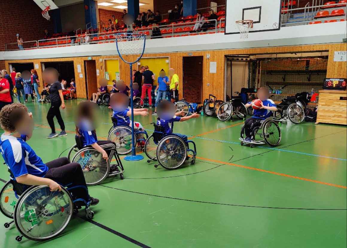 Rollstuhlbasketballturnier in Langen-Debstedt