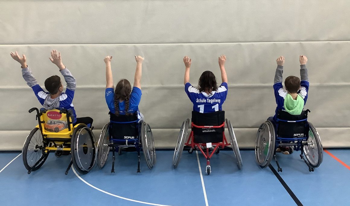Rollstuhlbasketball-Turnier